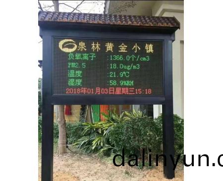 洛陽景區負氧離子監測(ce)